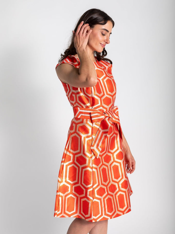 Frances Dress Pavilion Red