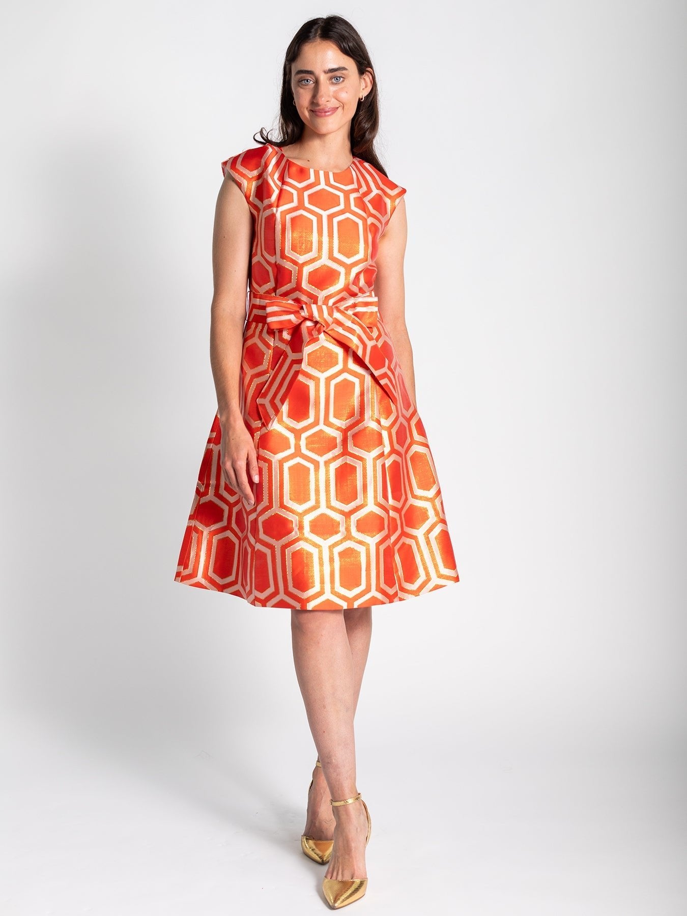 Frances Dress Pavilion Red