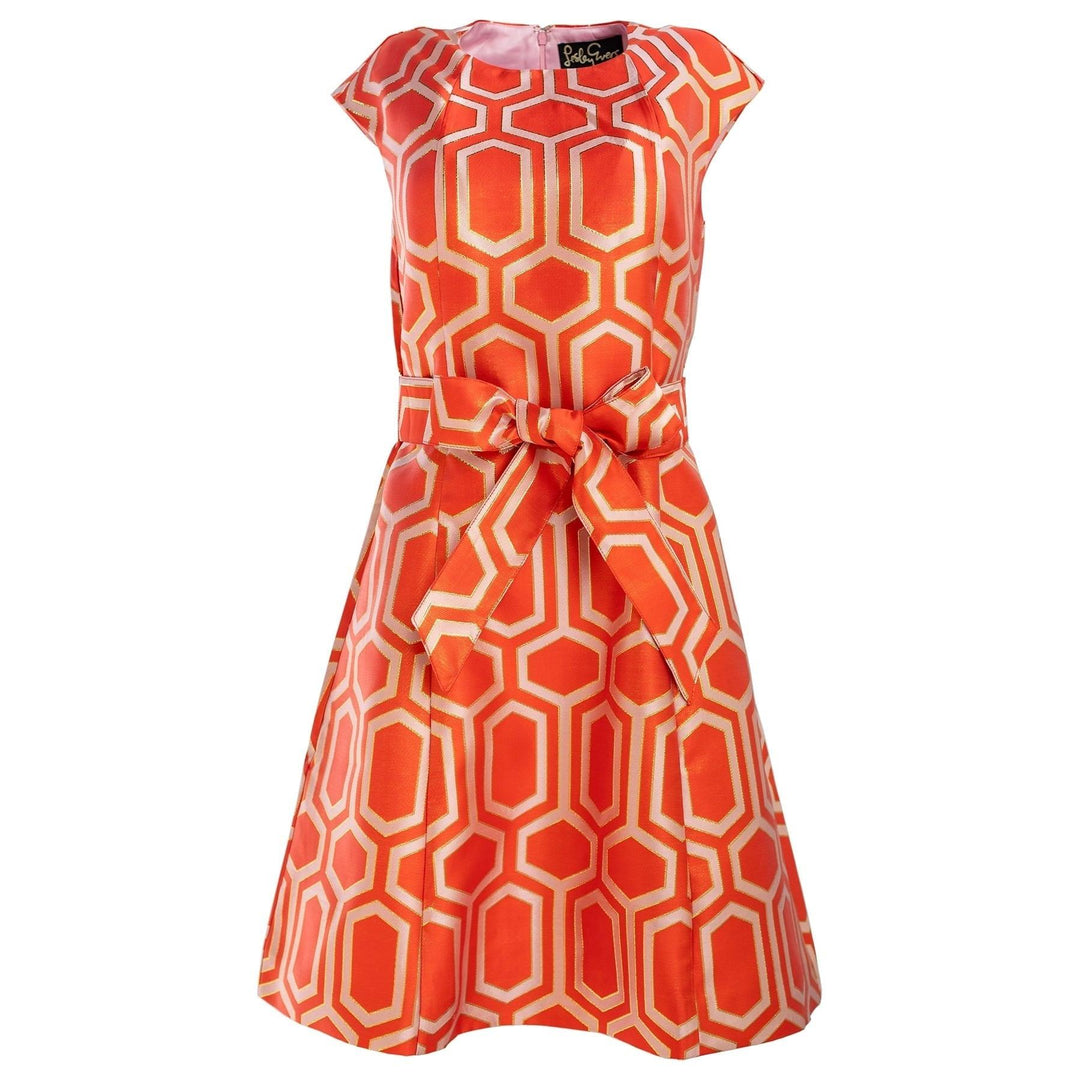 Frances Dress Pavilion Red