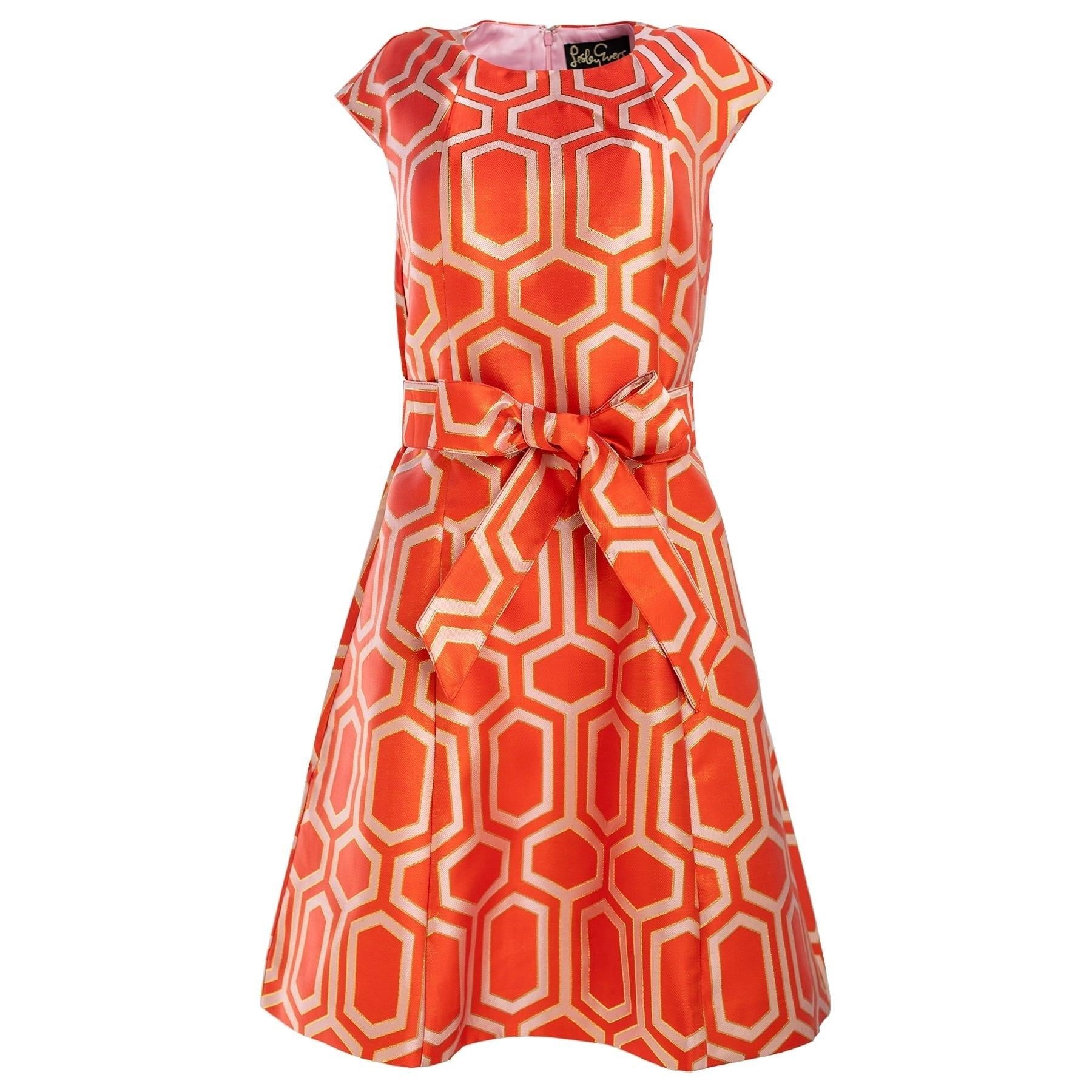 Frances Dress Pavilion Red