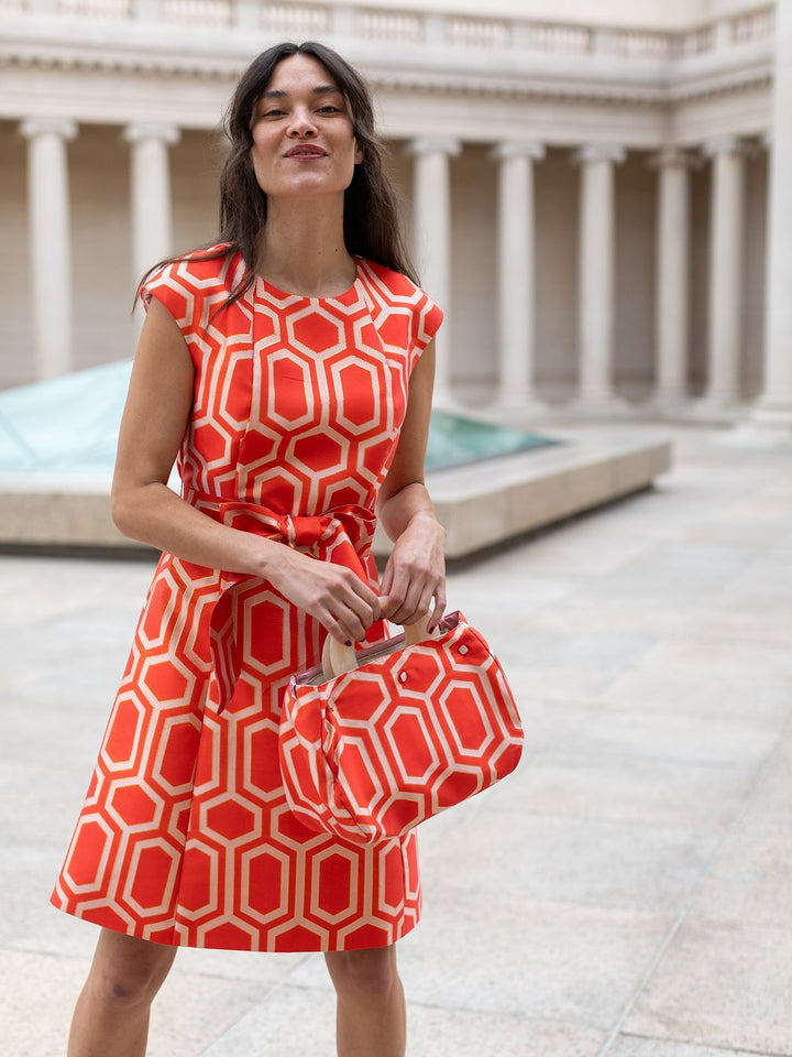 Frances Dress Pavilion Red