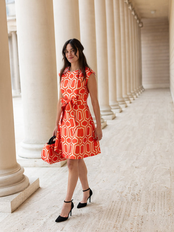 Frances Dress Pavilion Red