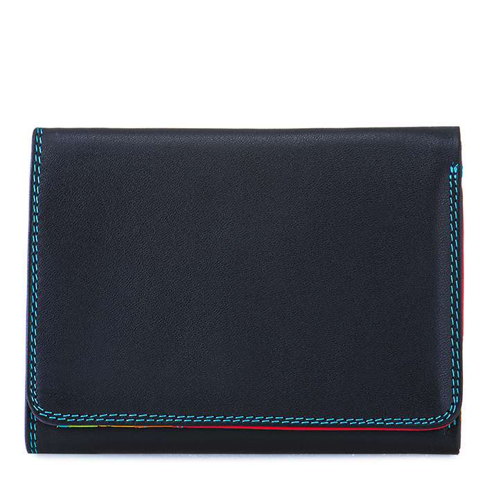 Medium Tri-Fold Wallet - Black