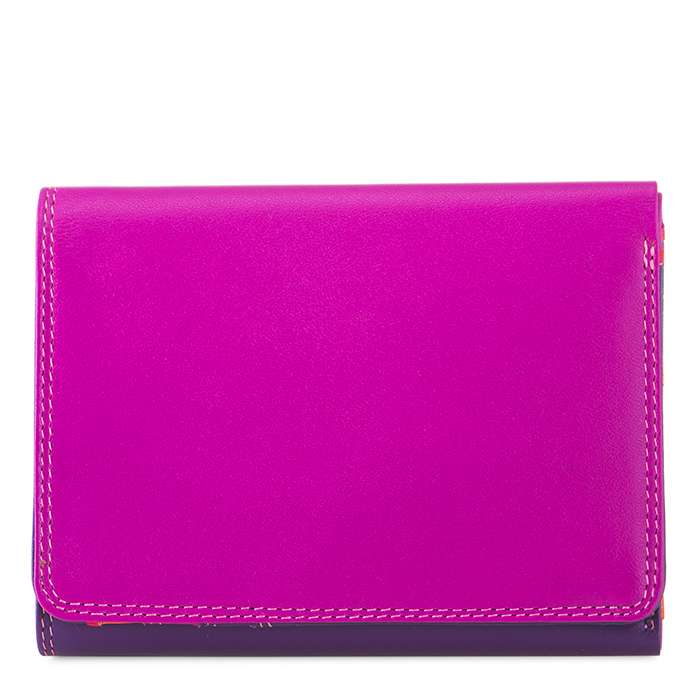 Medium Tri-Fold Wallet - Sangria