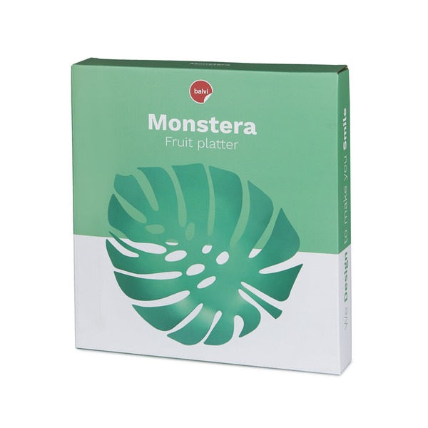 Green Monstera Fruit Platter