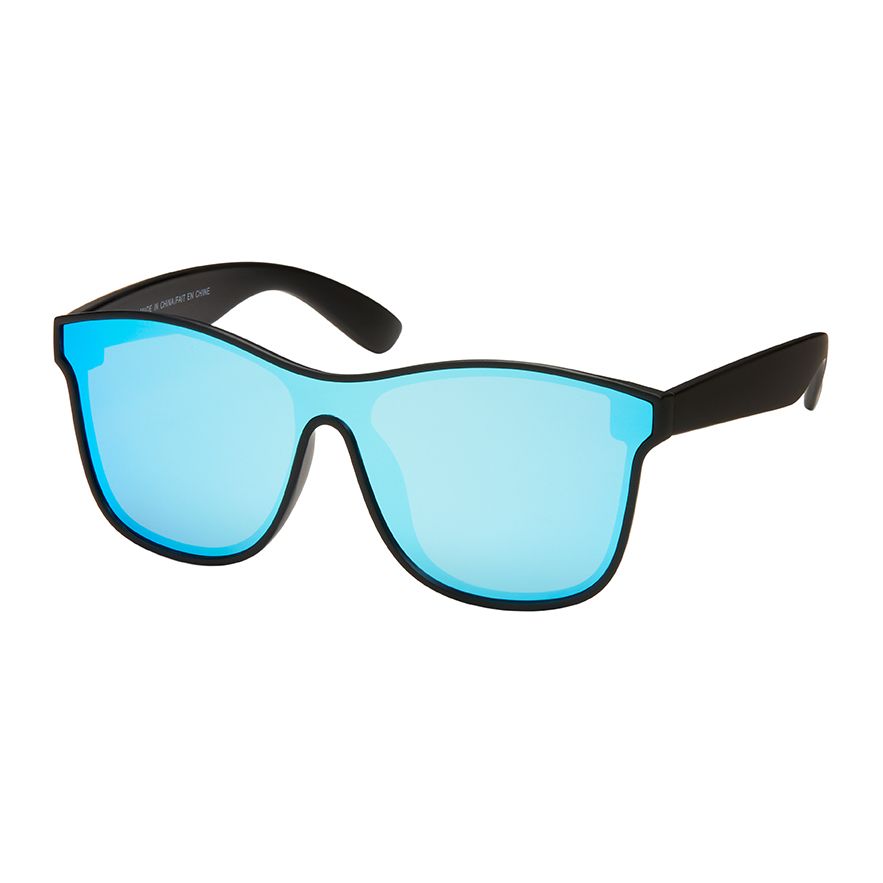 Shields Collection - Flat Mirror Lens Sunglasses