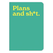 Plans And Sh*t Notebook