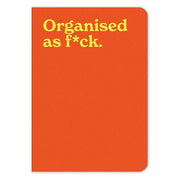 Organized As F*ck Notebook