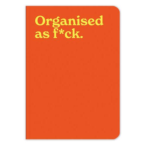 Organized As F*ck Notebook