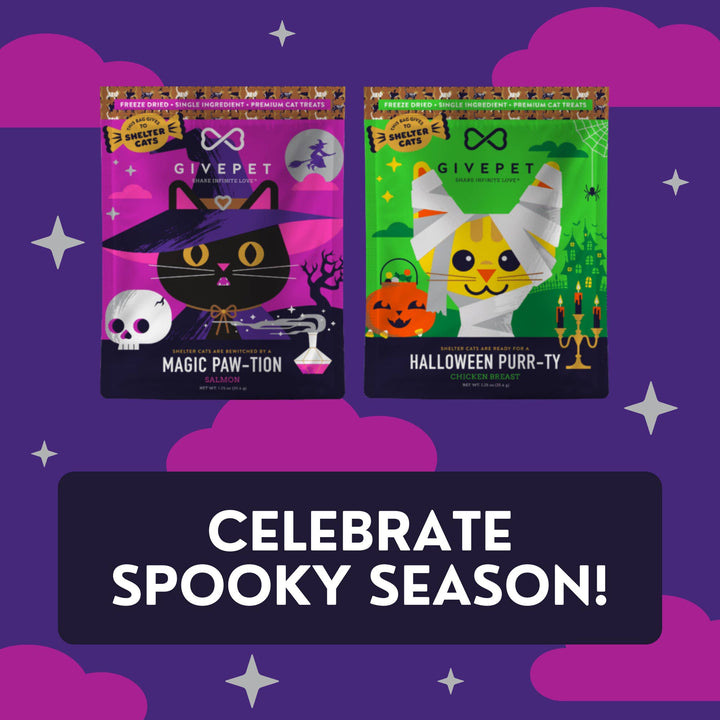 Magic Paw-Tion Halloween Freeze-Dried Cat Treats