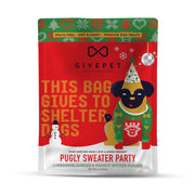 Pugly Sweater Party Holiday Dog Treats