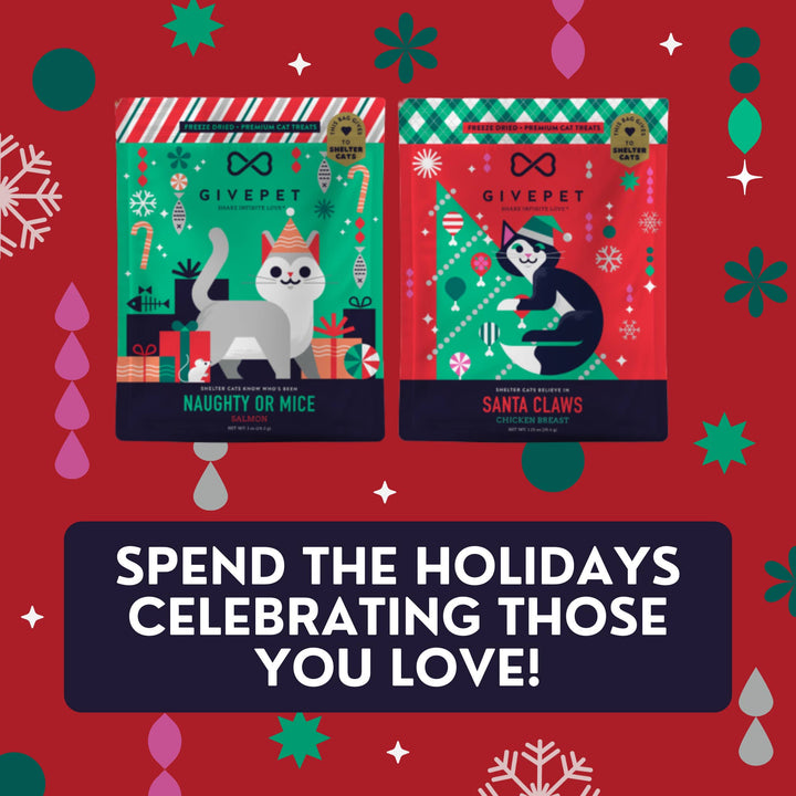 Santa Claws Freeze Dried Holiday Cat Treats