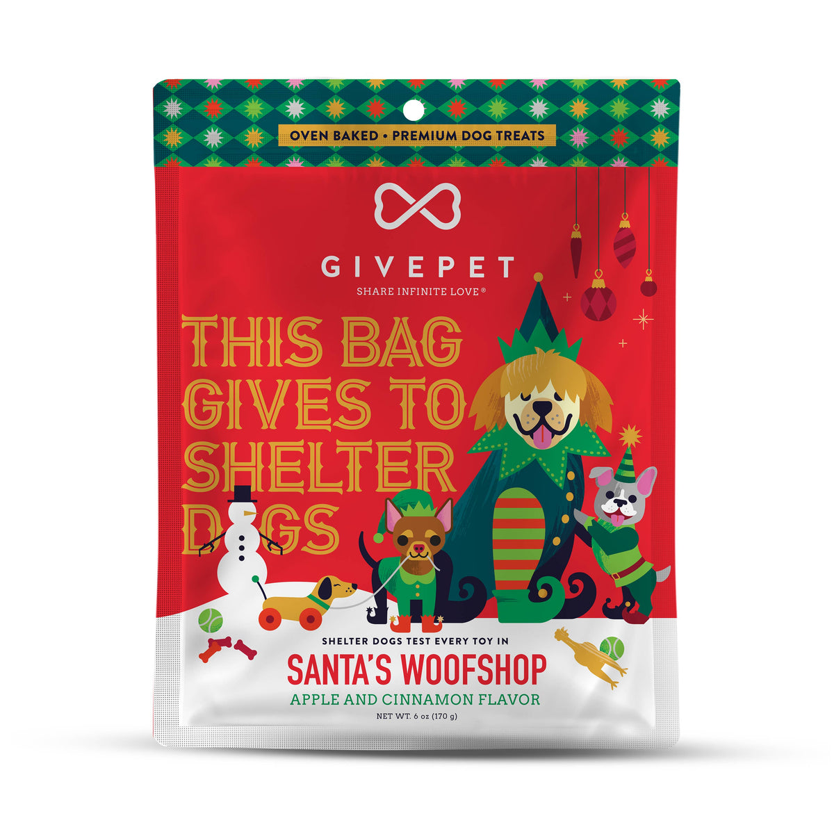 Santa's Woofshop Holiday Dog Treats