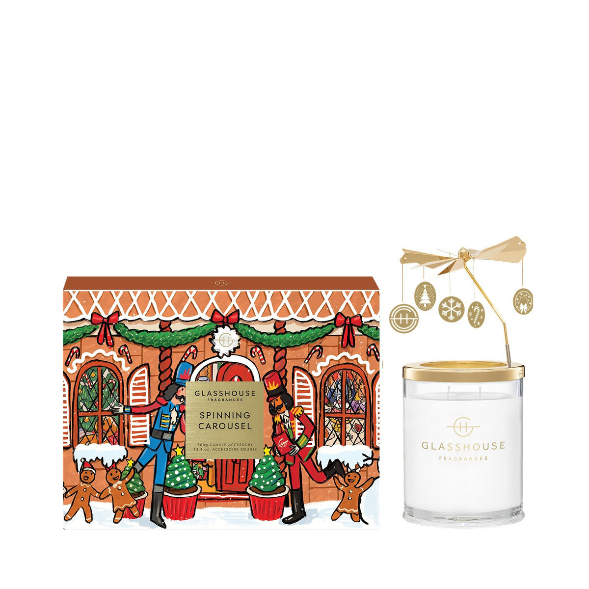 Glasshouse Fragrances Christmas Spinning Carousel