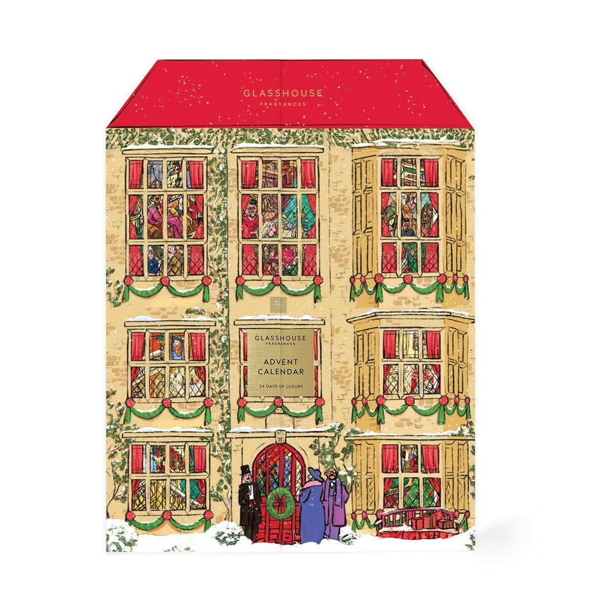 Glasshouse Fragrances 24 Days Of Christmas Advent Calendar Gift Set