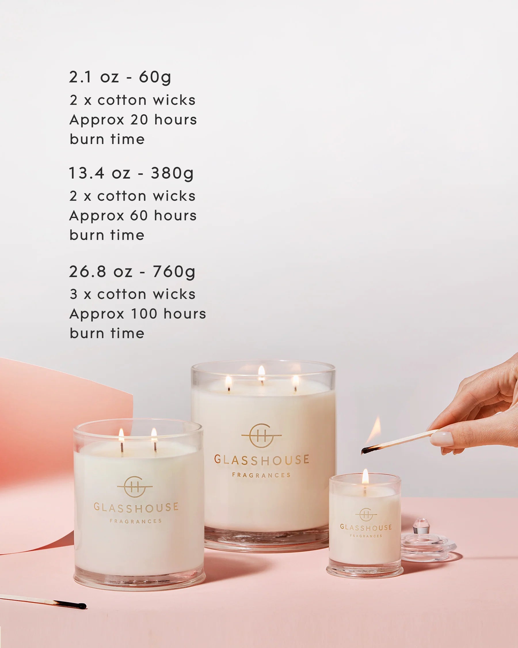 Glasshouse Fragrances Diving Into Cyprus 13.4 oz Triple Scented Candle