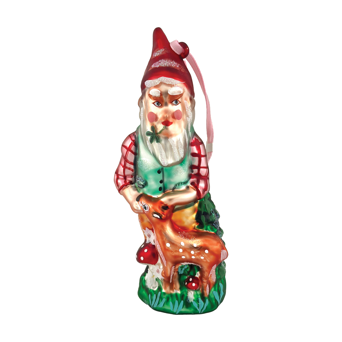 Gnome Ornament - Green Vest