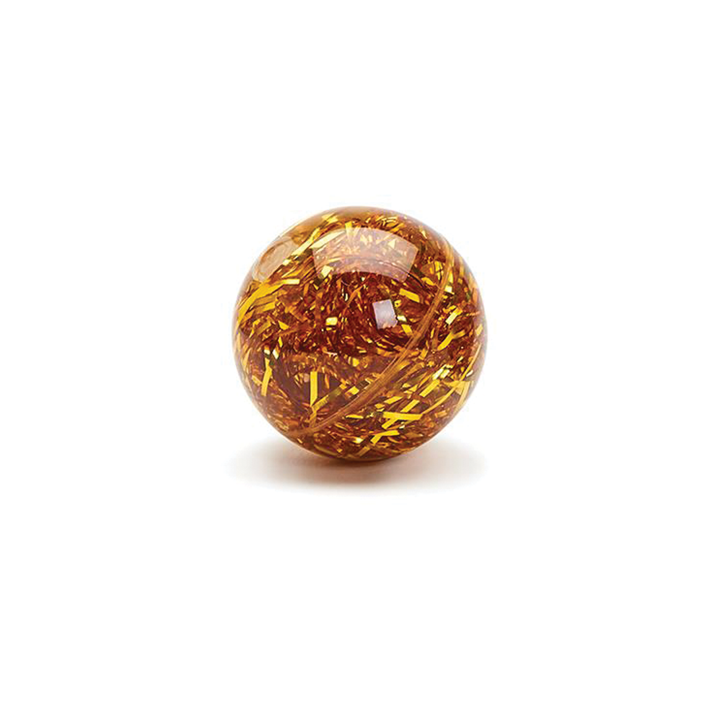 Holiday Bouncy Ball - Gold