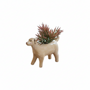 Ceramic Dog Planter - Golden Retriever