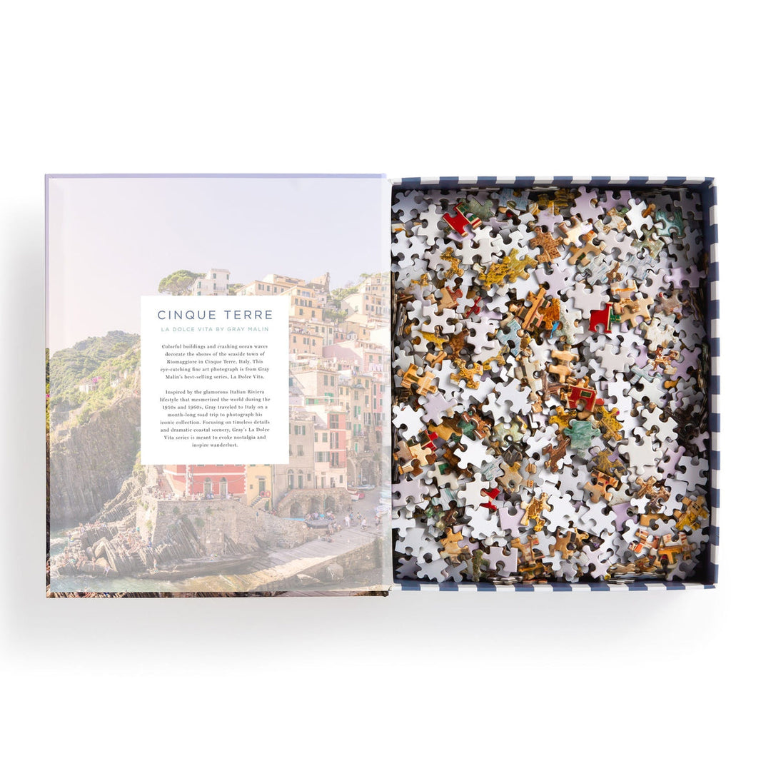 Gray Malin: Cinque Terre 1000 Piece Book Puzzle