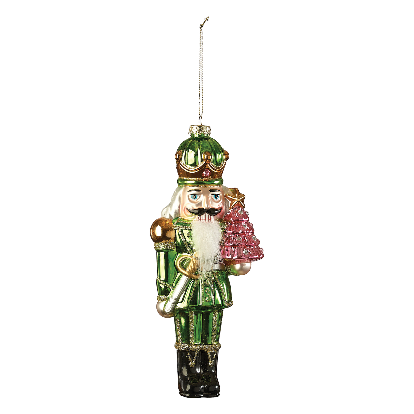 Nutcracker Ornament - Green