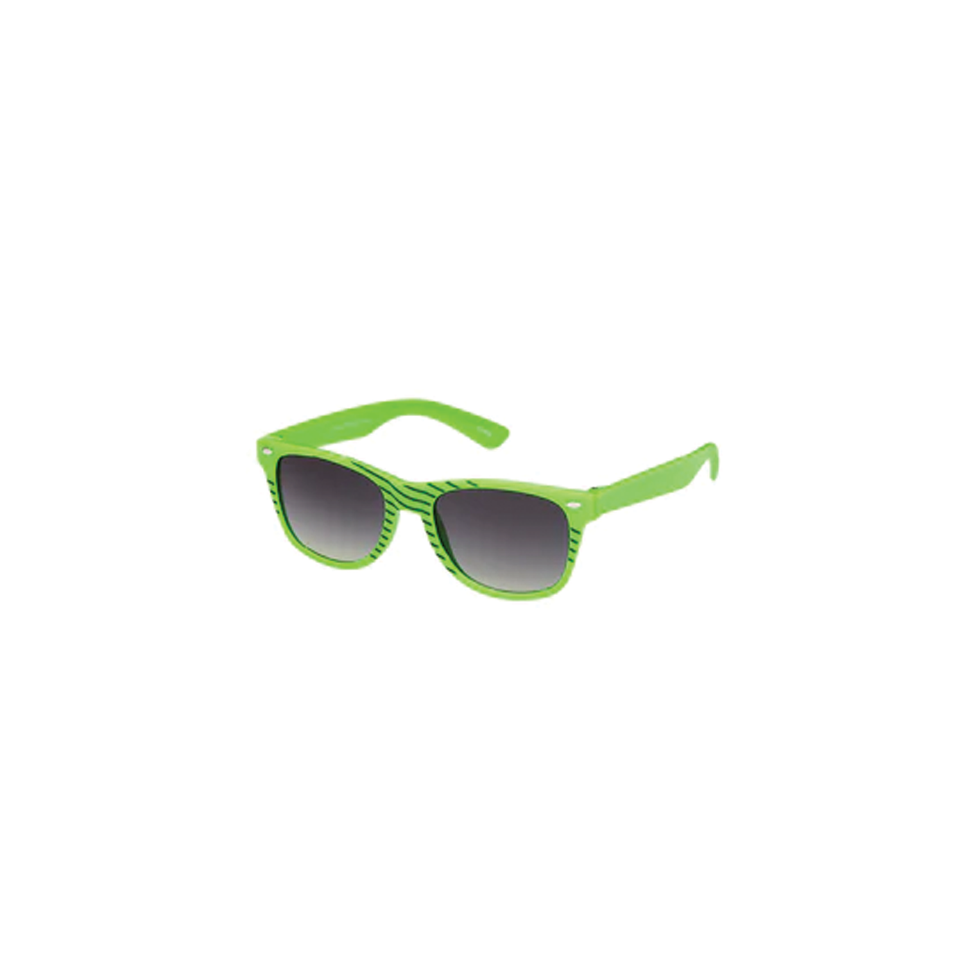 Striped Kids Sunglasses - Green