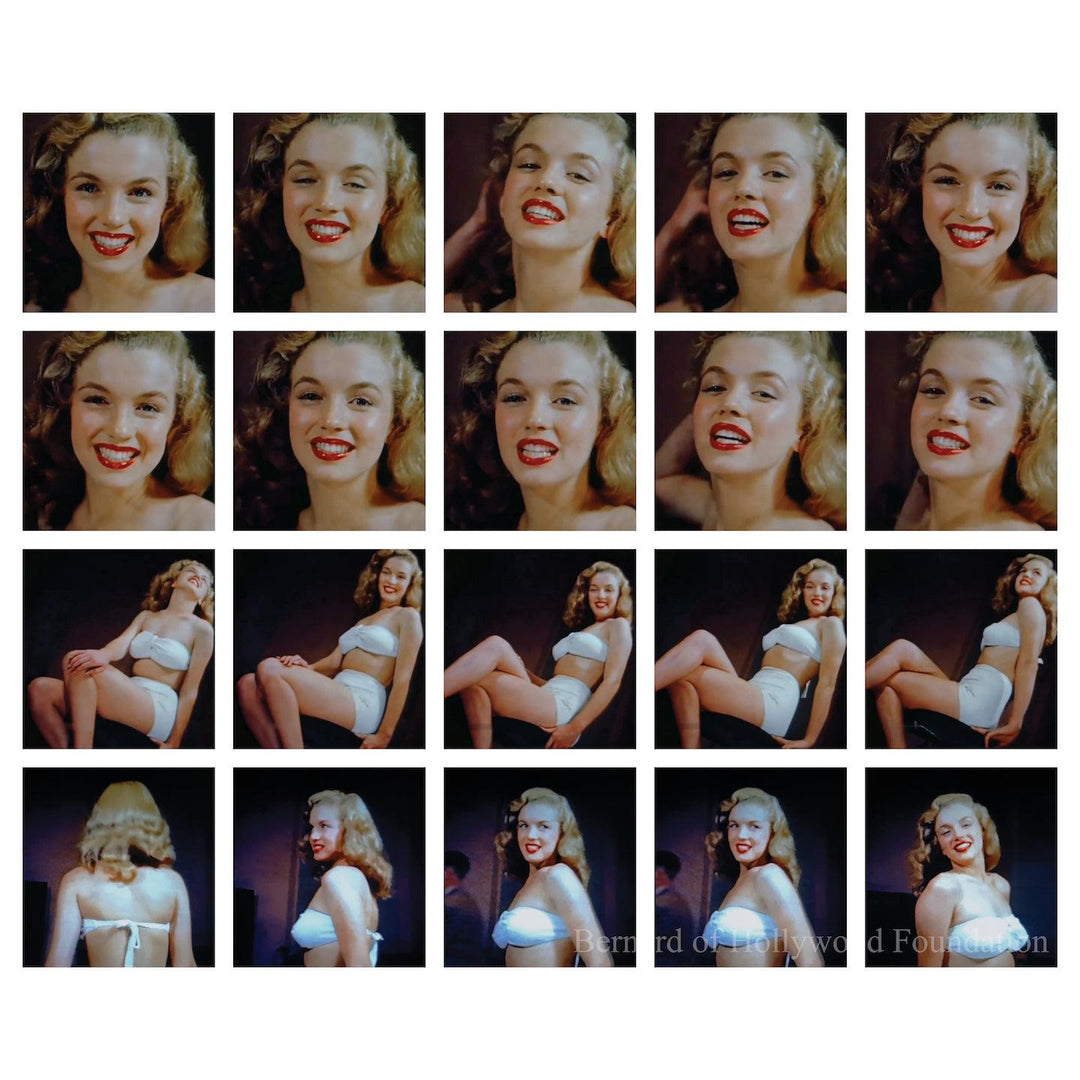 Marilyn Monroe: "Norma Jeane, Screen Test Images, 1946 - 20"x 24" Canson Platine Fiber RAG Print (Framed)