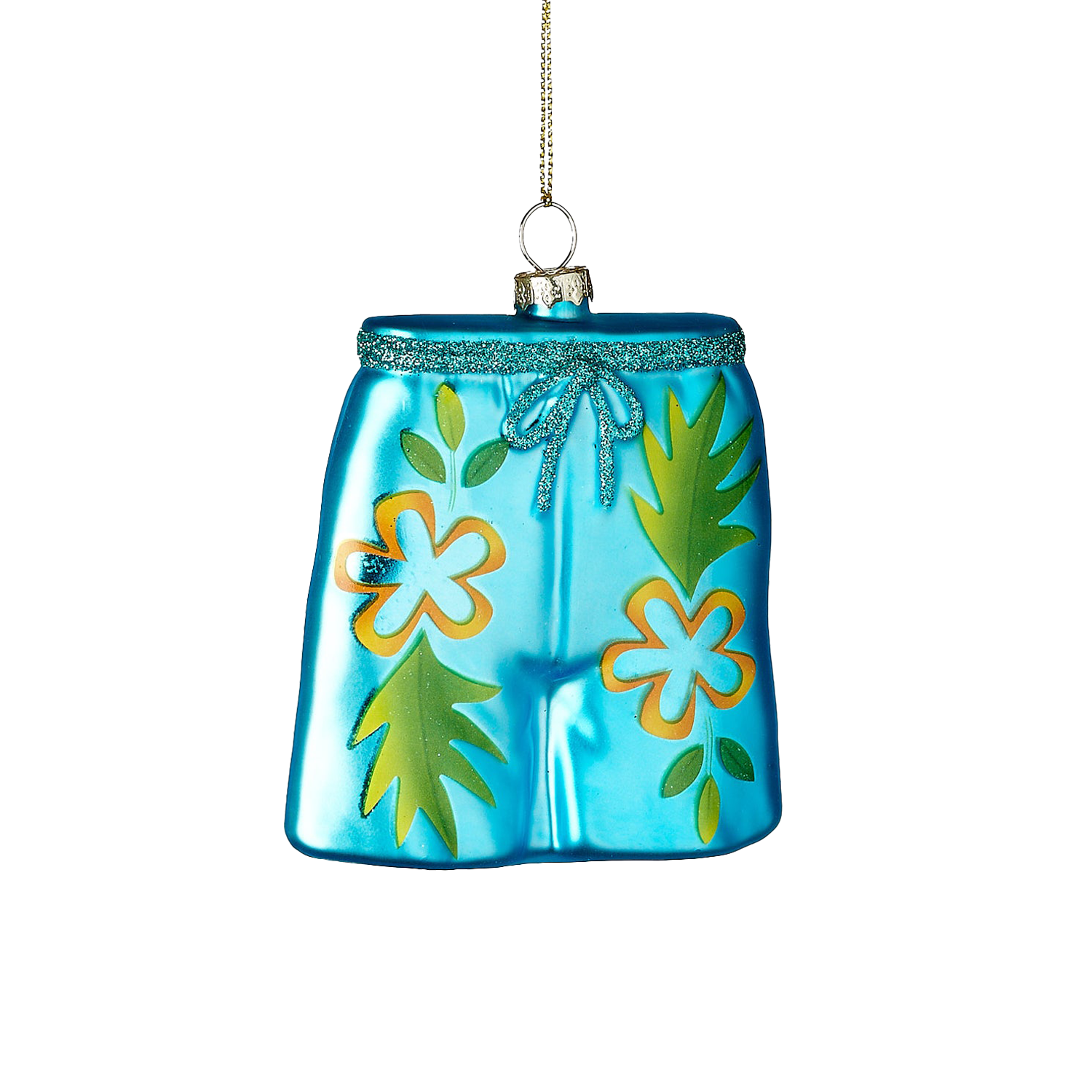 Swim Trunk Ornament - Blue