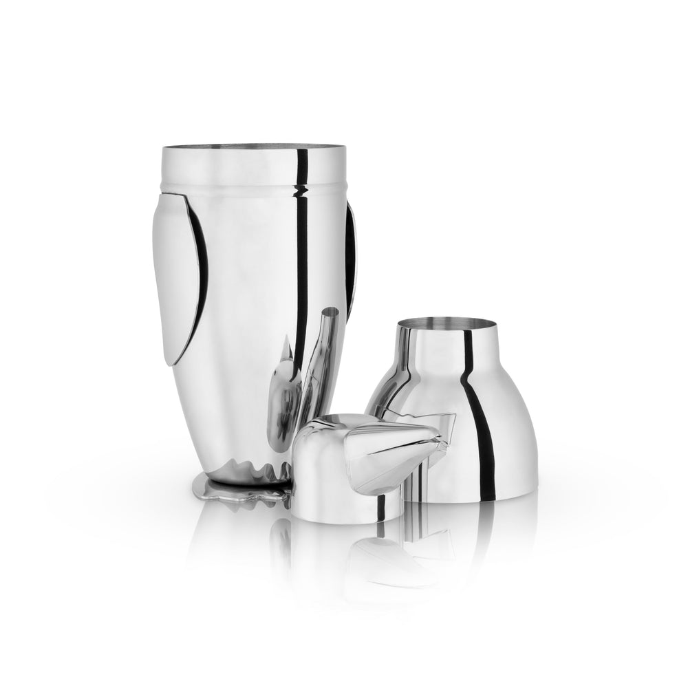 Irving Penguin Cocktail Shaker In Stainless Steel