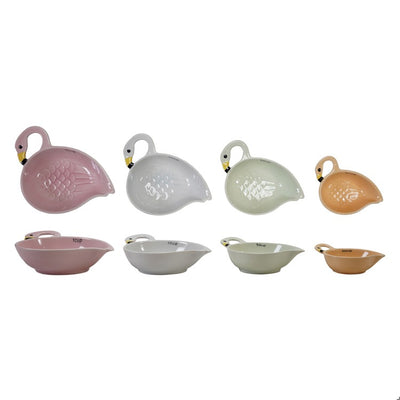 Flamingo Stoneware Measuring Cups