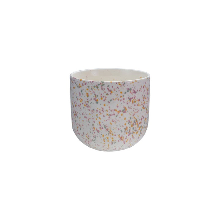 Stoneware Terrazzo Planter