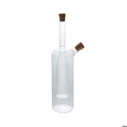 Glass Oil & Vinegar Cruet With Cork Stoppers