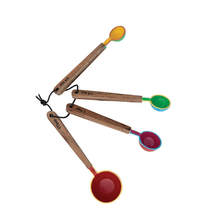 Enameled Stainless Steel Measuring Spoons