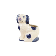 Stoneware Staffordshire Dog Planter