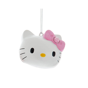 Hello Kitty Head Ornament - Pink Bow