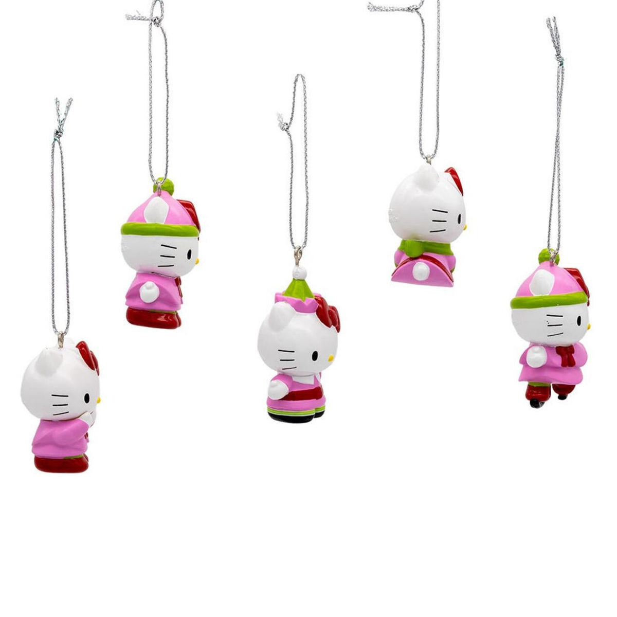 Hello Kitty Miniature Ornaments - 5-Piece Box