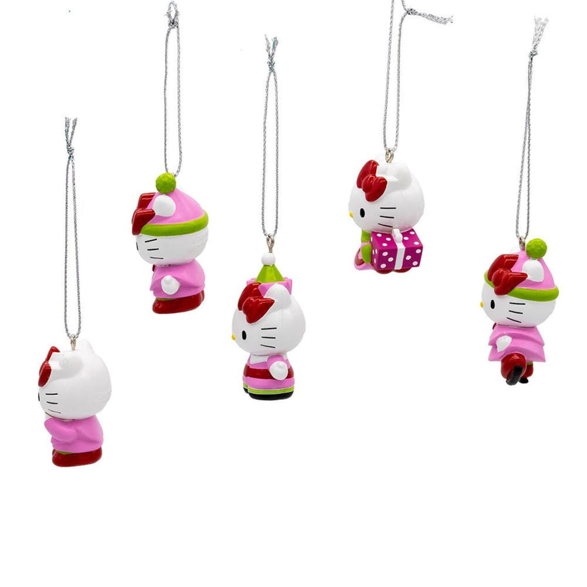 Hello Kitty Miniature Ornaments - 5-Piece Box