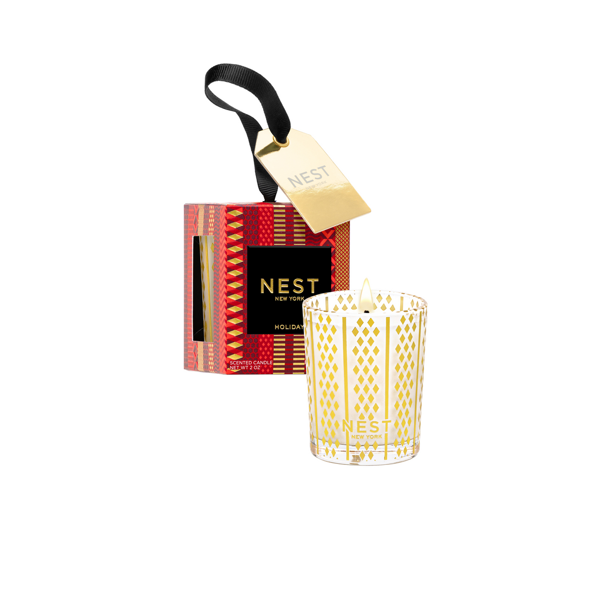 Holiday Votive Ornament Candle 2 Oz.