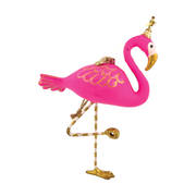 Party Flamingo Ornament - Hot Pink