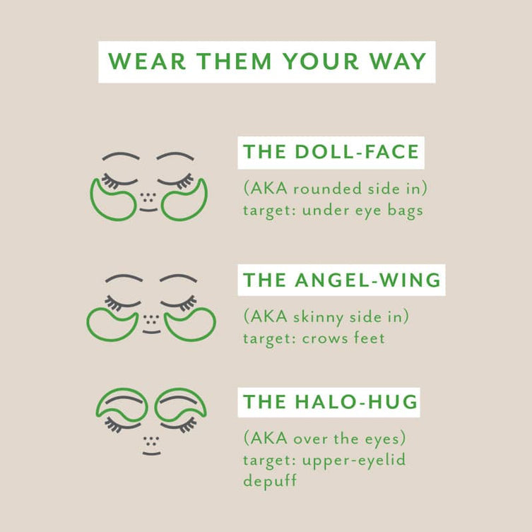 Serve Chilled Cool Crush Hydrogel Eye Patches - 5 Pack
