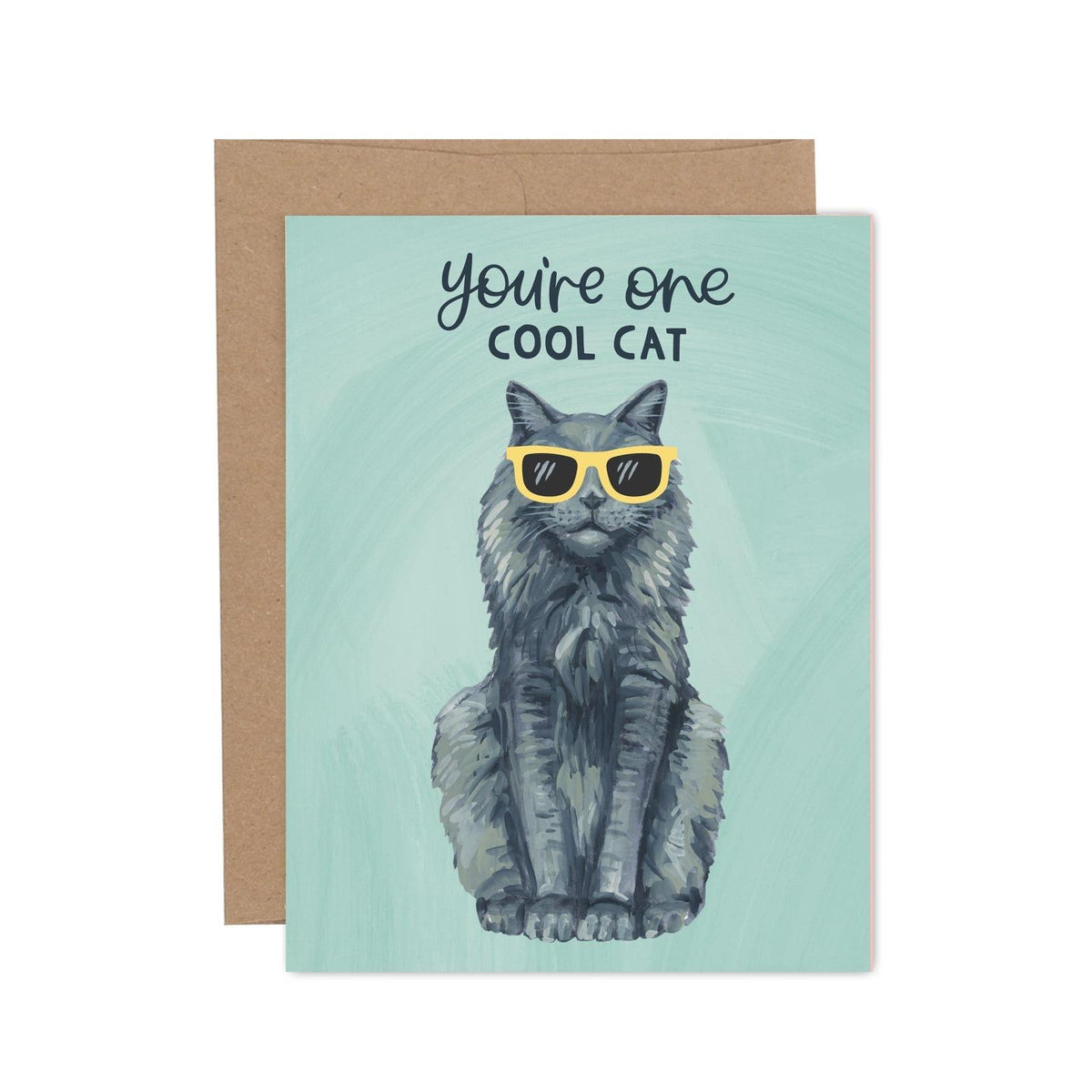 You're One Cool Cat Friendship Greeting Card