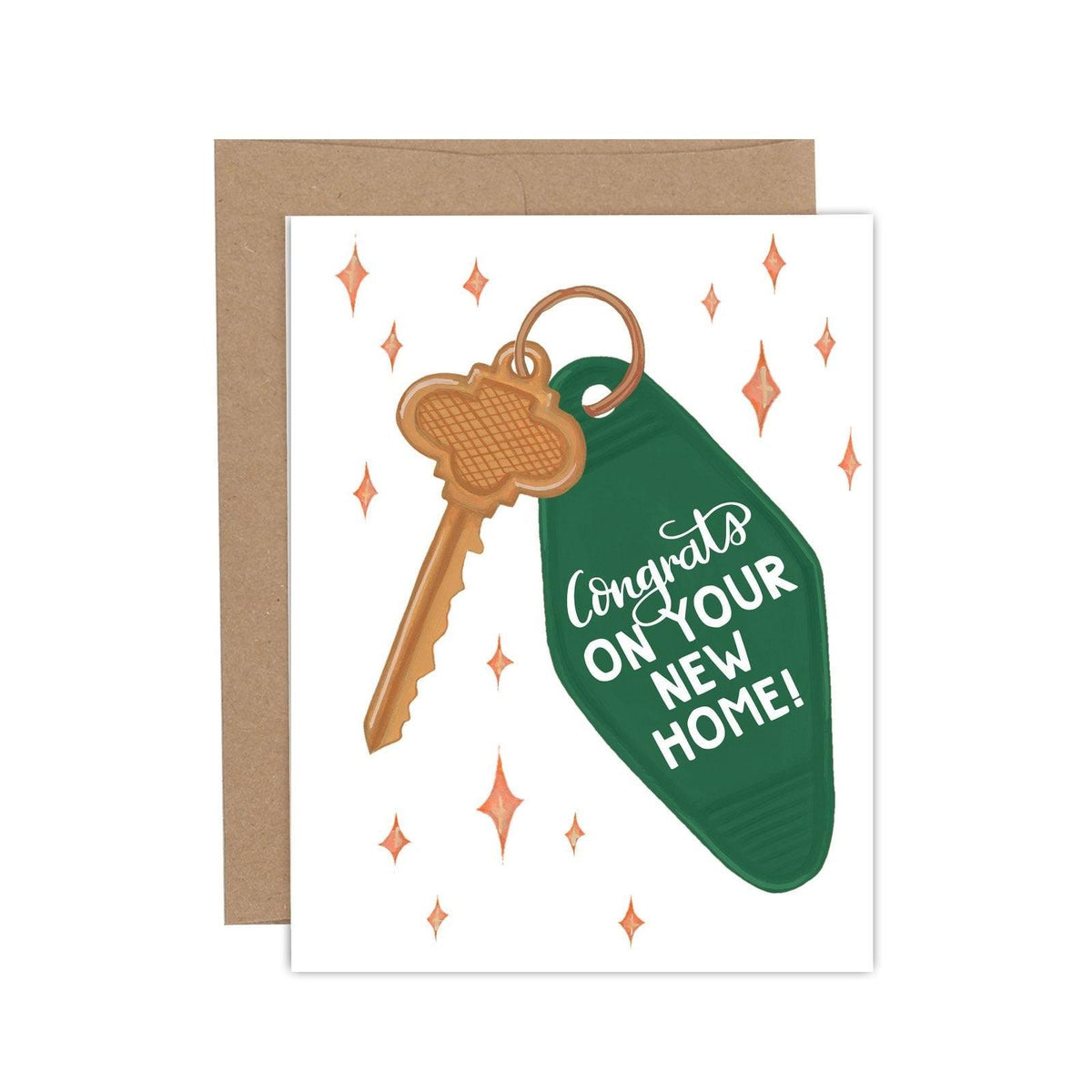 Congrats on Your New Home Greeting Card