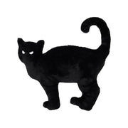 Faux Fur Cat Shaped Pillow