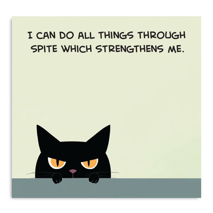 I Can Do All Things Through Spite Sticky Note Pad - Just Fabulous Palm Springs