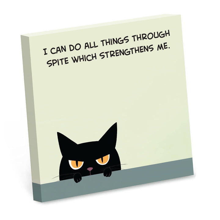 I Can Do All Things Through Spite Sticky Note Pad - Just Fabulous Palm Springs