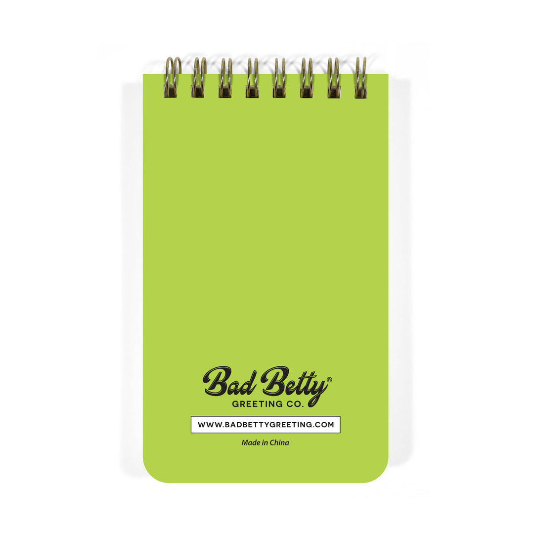 I’m Not Bossy. I’m Aggressively Helpful Spiral Memo Notepad - Just Fabulous Palm Springs