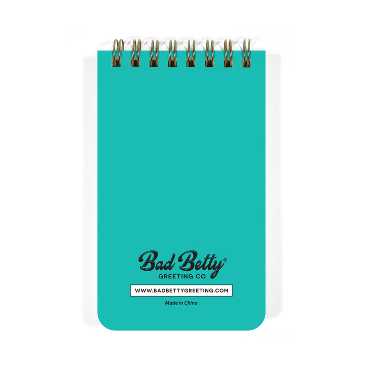 Juicy Gossip Spiral Memo Notepad - Just Fabulous Palm Springs