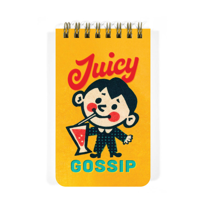 Juicy Gossip Spiral Memo Notepad - Just Fabulous Palm Springs