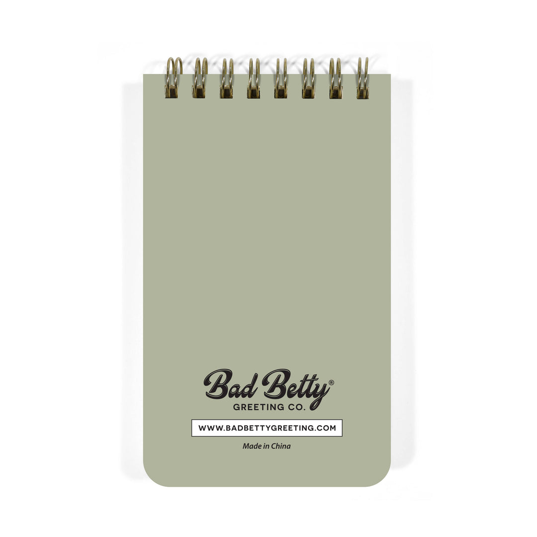 Jumping To Conclusions Spiral Memo Notepad - Just Fabulous Palm Springs