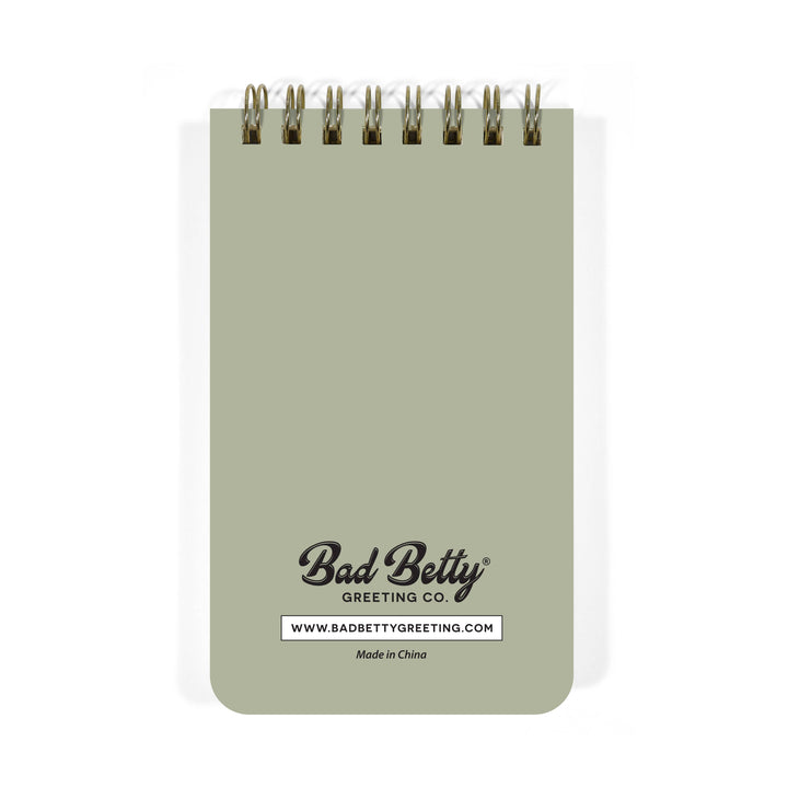 Jumping To Conclusions Spiral Memo Notepad - Just Fabulous Palm Springs